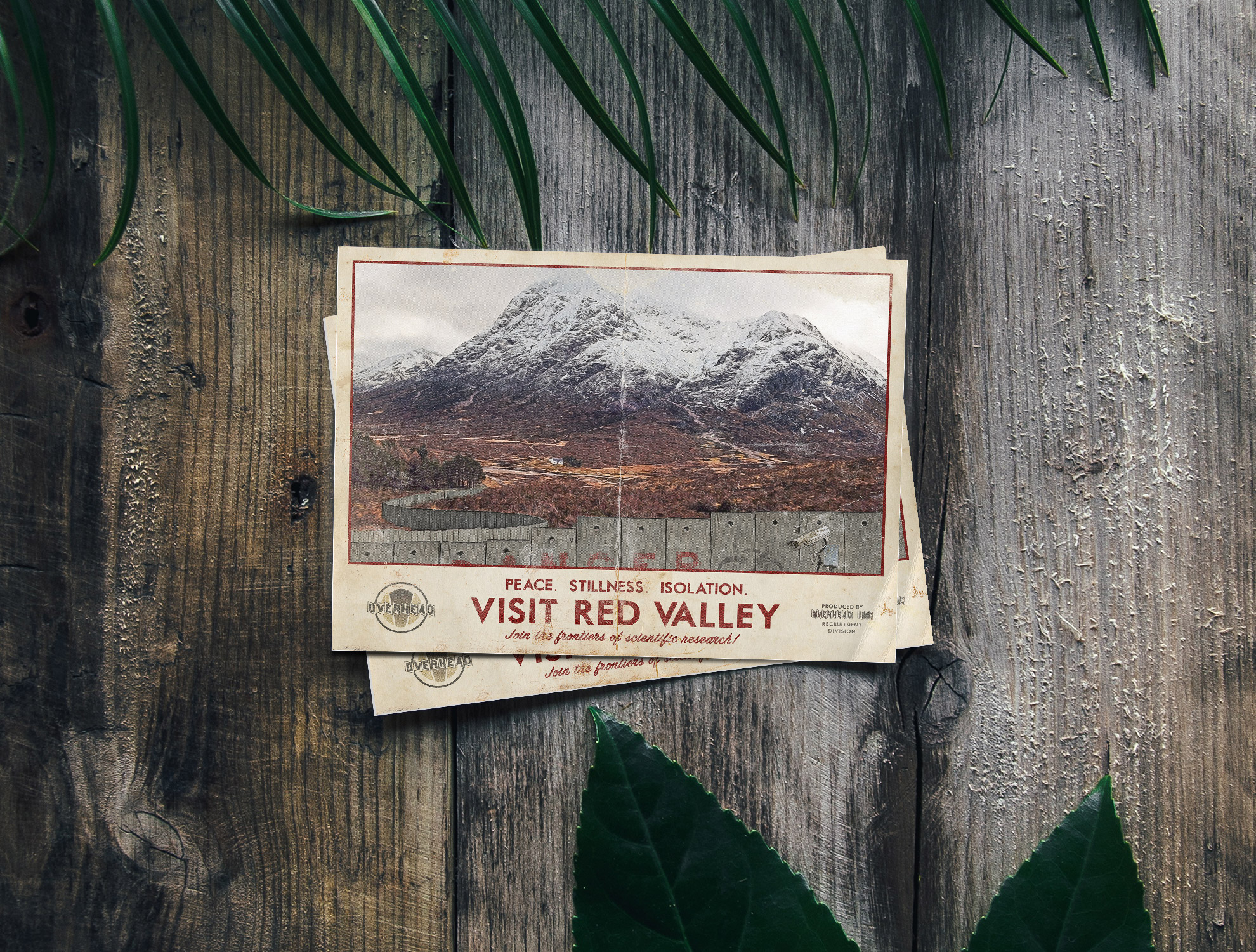 Red Valley Postcard